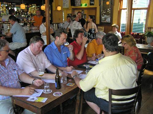 Bierproefavond in Grand-café te Groningen